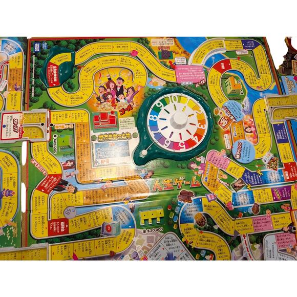 Hasbro Takara Tomy Game of Life Japan Board Game - Picture 14 of 16